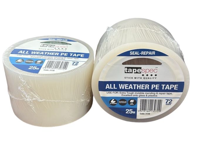 3130-72 72mm x 25m 0130 Exterior All Weather Tape