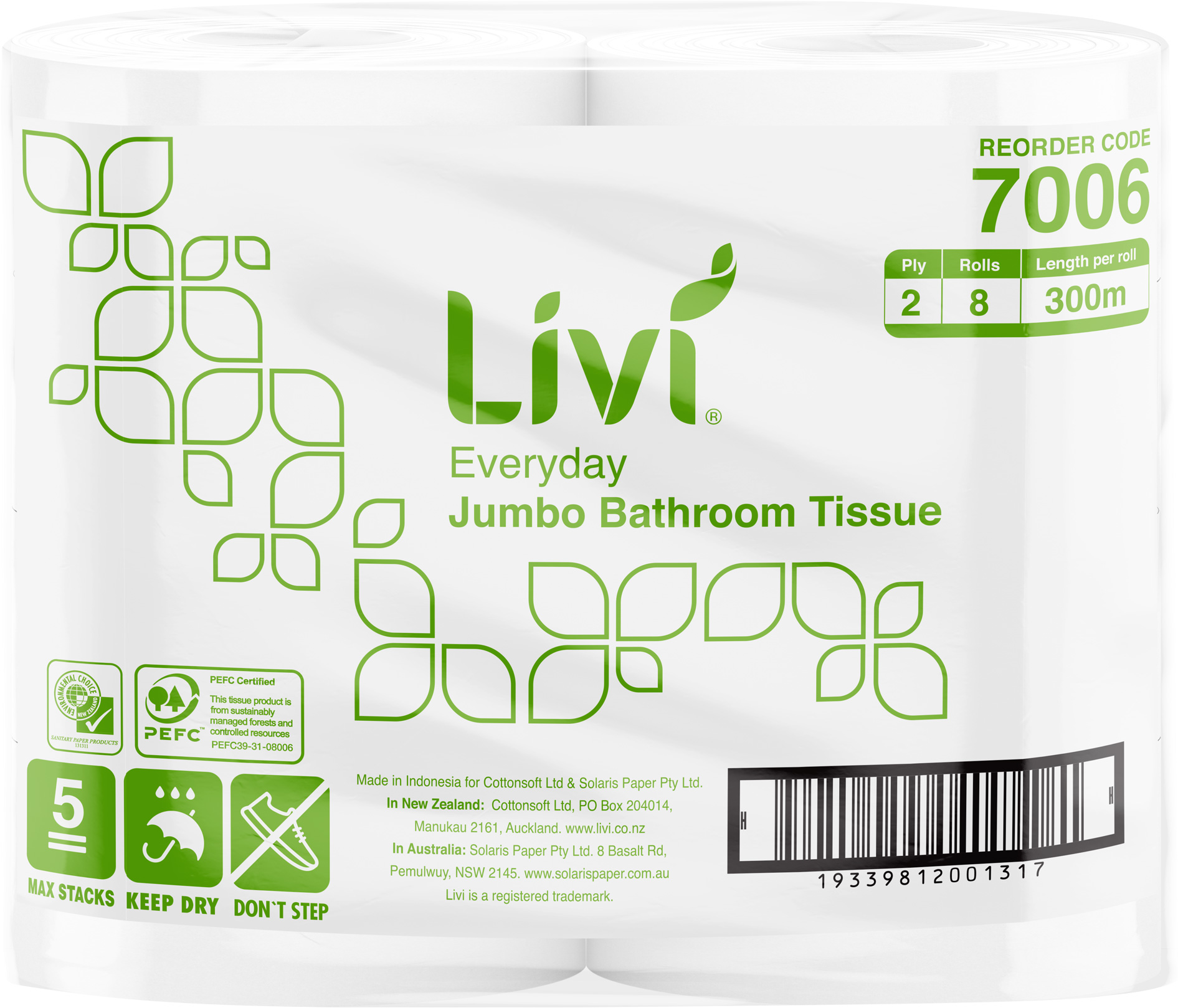 7006 Livi Basics Jumbo 2Ply