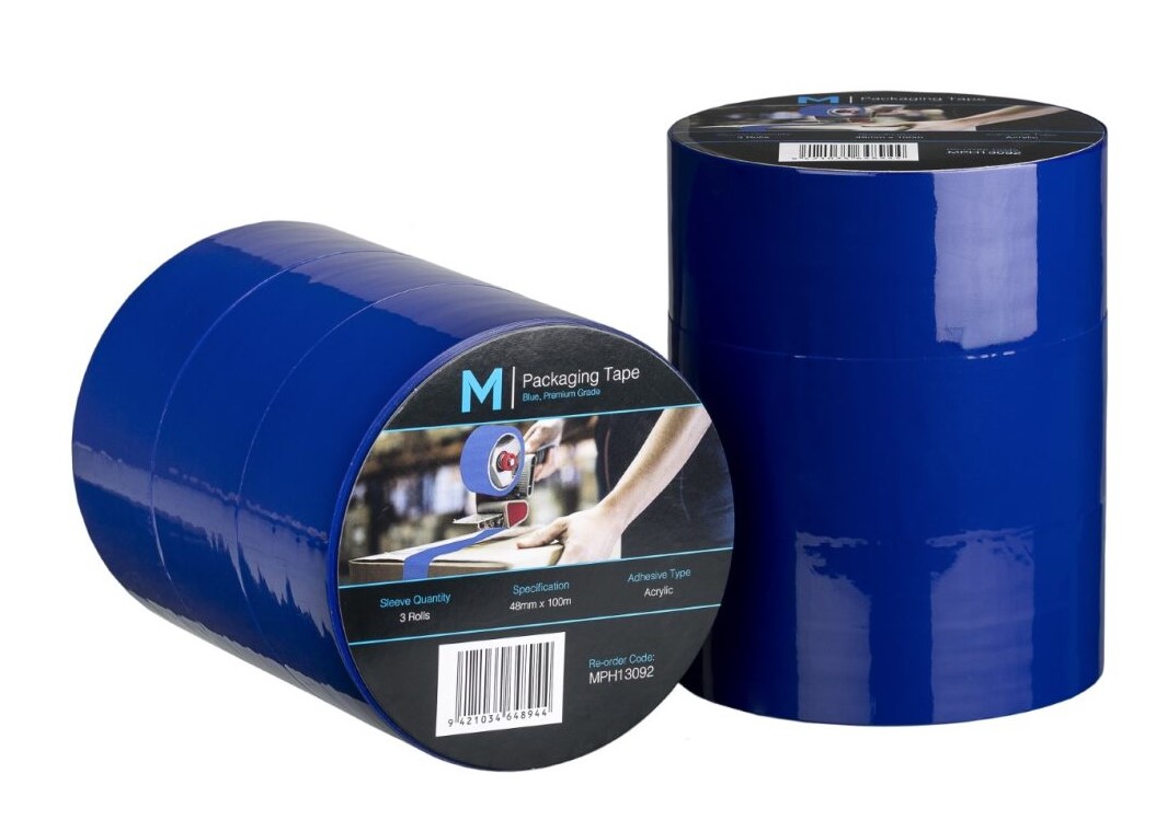 MPH13092 Premium Acrylic Packaging Tape-Blue
