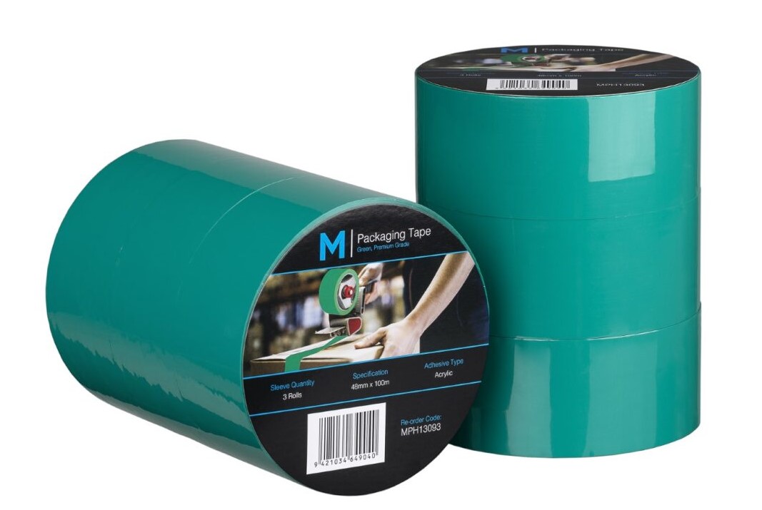 MPH13093 Premium Acrylic Packaging Tape-Green