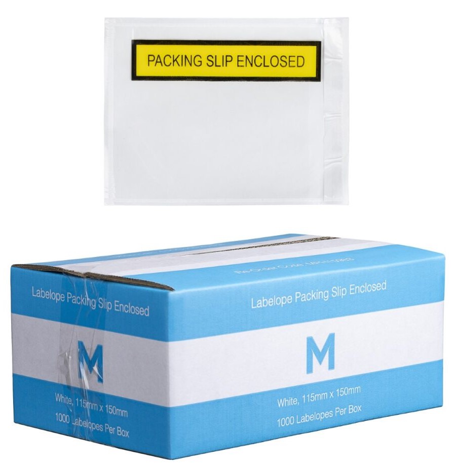 MPH15983 Plastic Labelope Packing Slip Enclosed