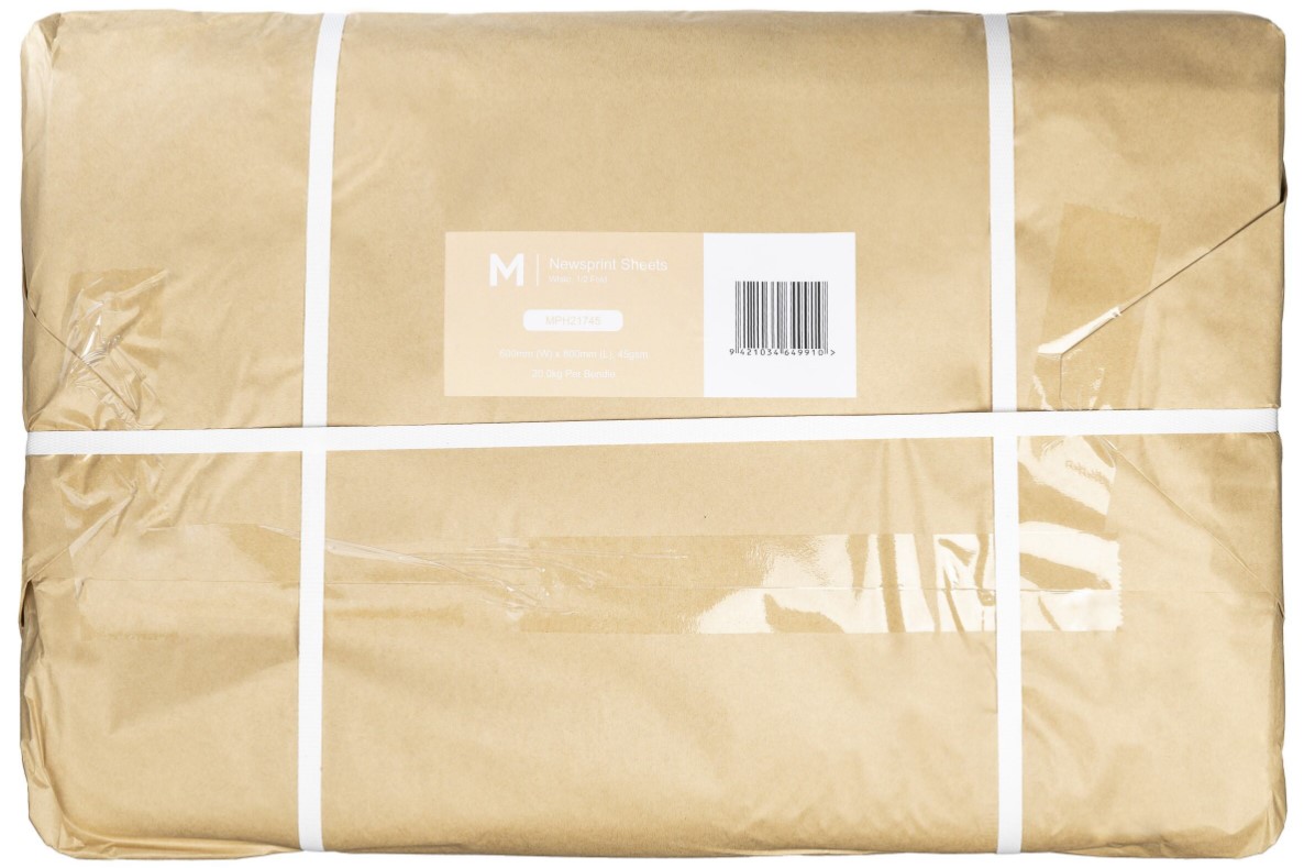 MPH21745 600mmx800mm 20kg Newsprint Paper Sheets White
