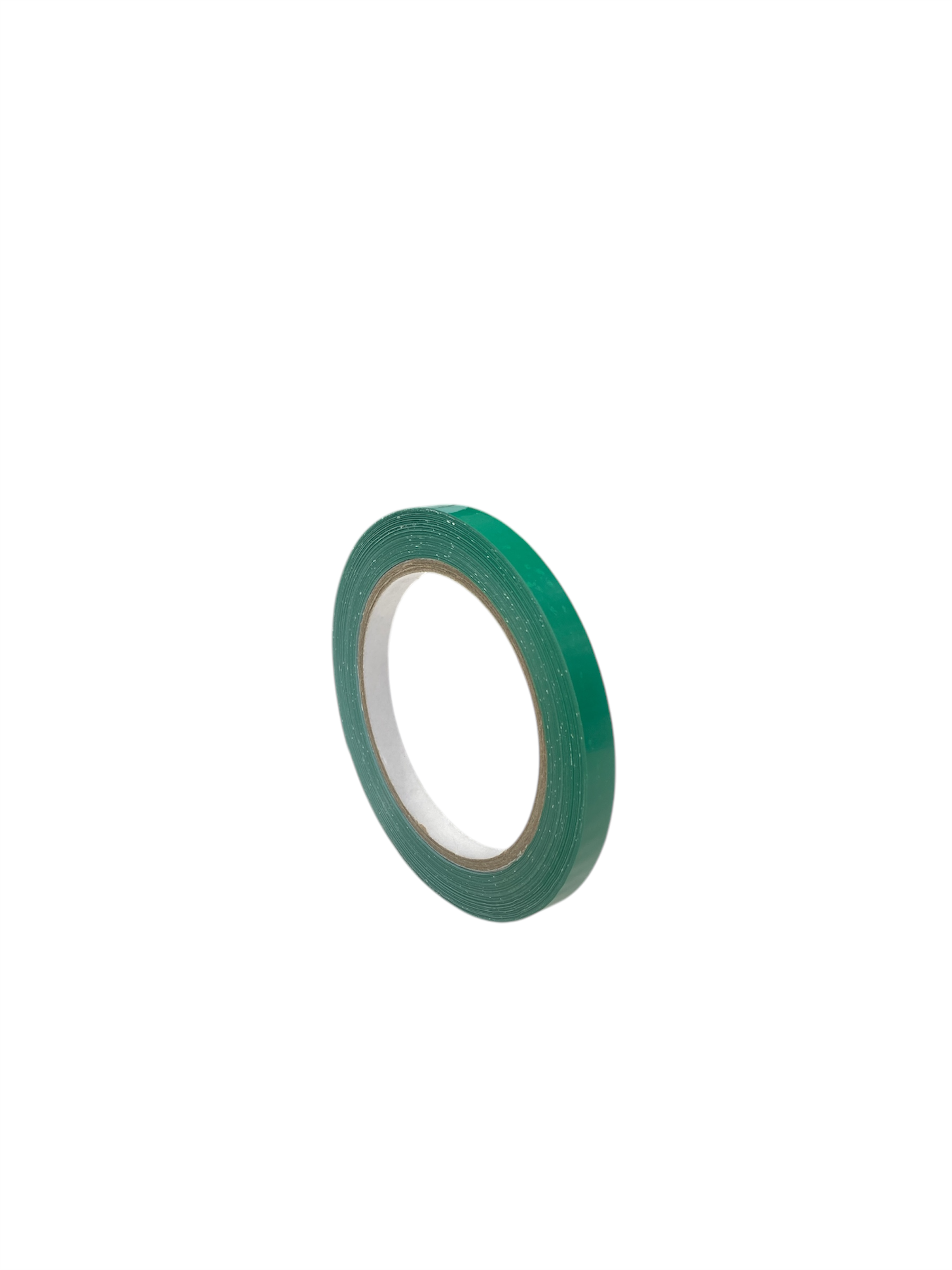 S350-9G 9mm x 66m Vinyl Bag Neck Tape - GREEN